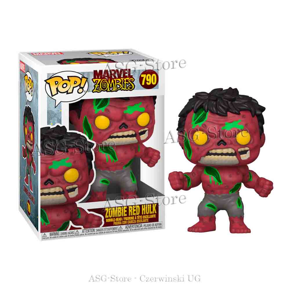 Funko Pop Marvel 790 Zombie Red Hulk