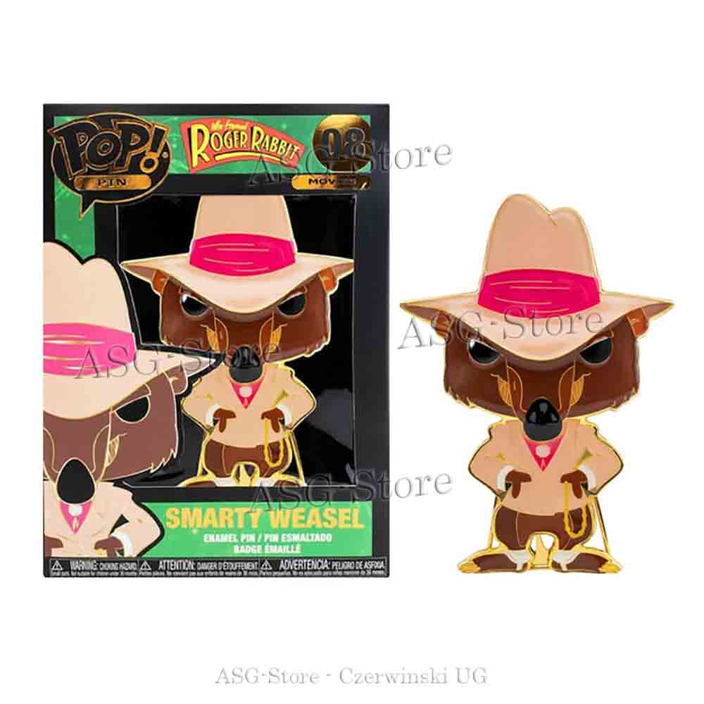 Smarty Weasel - Who framed Roger Rabbit - Funko Pop Pin Movies 08