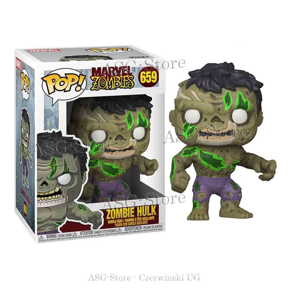 Funko Pop Marvel 659 Zombie Hulk