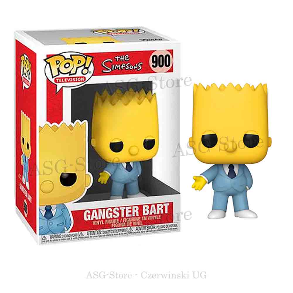 Funko Pop Television 900 The Simpsons Gangster Bart