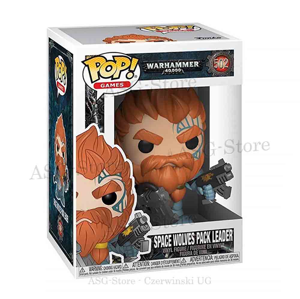 Funko Pop Games 502 Warhammer 40K Space Wolves Pack Leader Funko Pop Games 502 Warhammer 40K Space Wolves Pack Leader