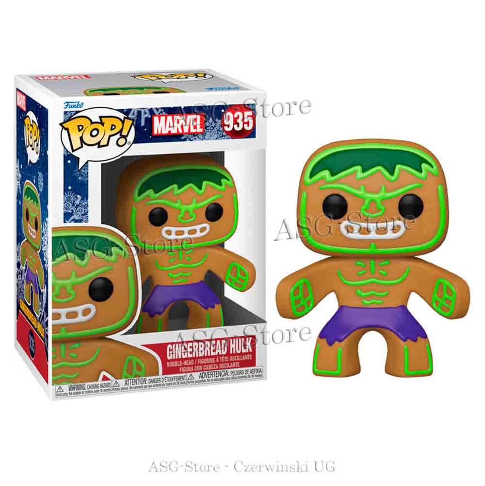 Hulk - Marvel Gingerbread - Funko Pop Holiday 935