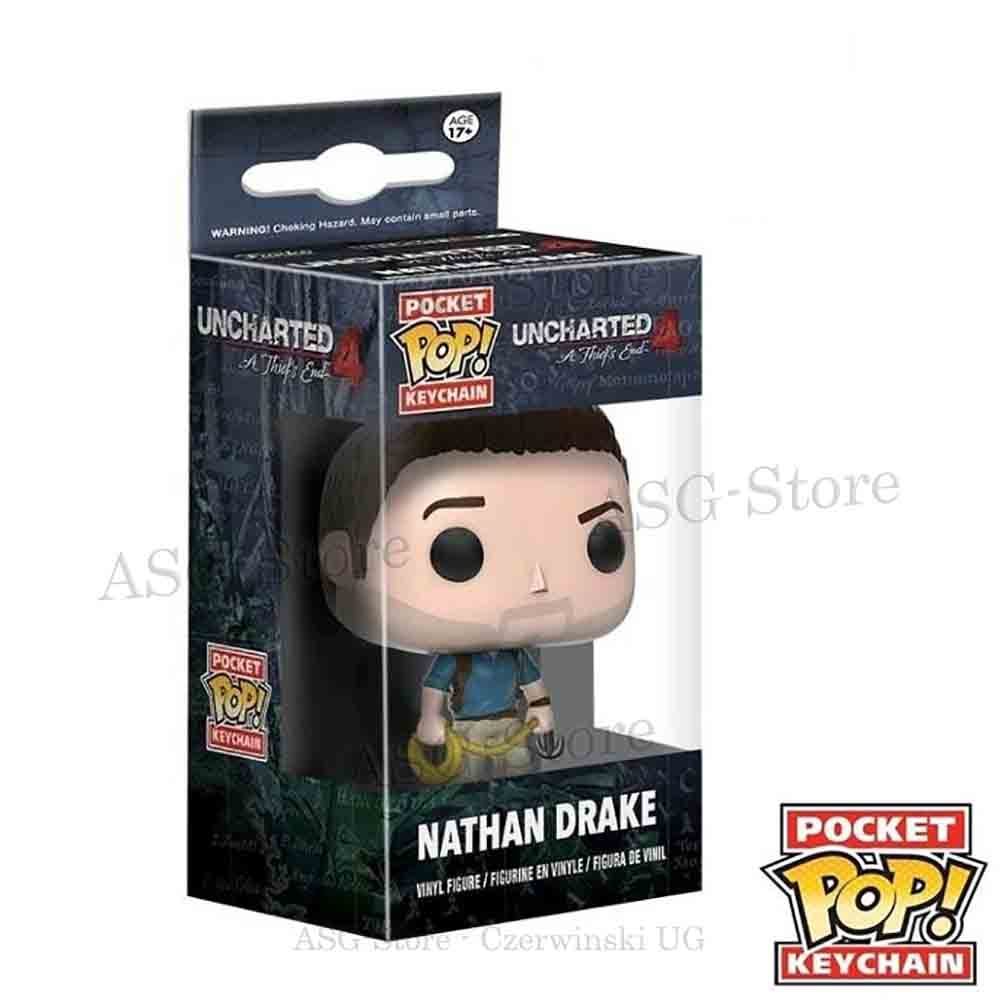 Nathan Drake - Uncharted 4 - Funko Pocket Pop Keychain