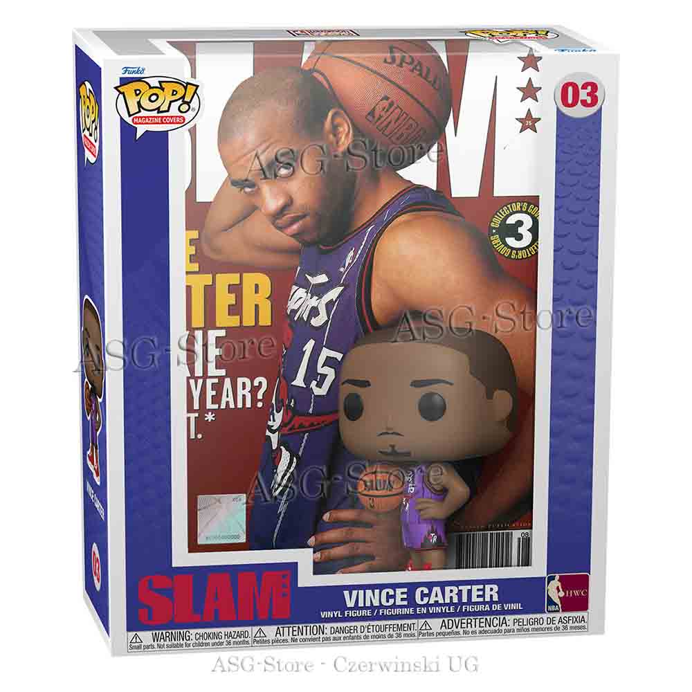 Vince Carter | SLAM | Funko Pop Magazine Covers 03