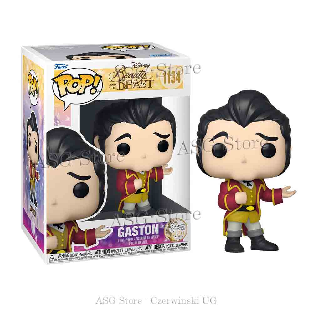 Gaston - 30 Years The Beauty and the Beast - Funko Pop Disney 1134