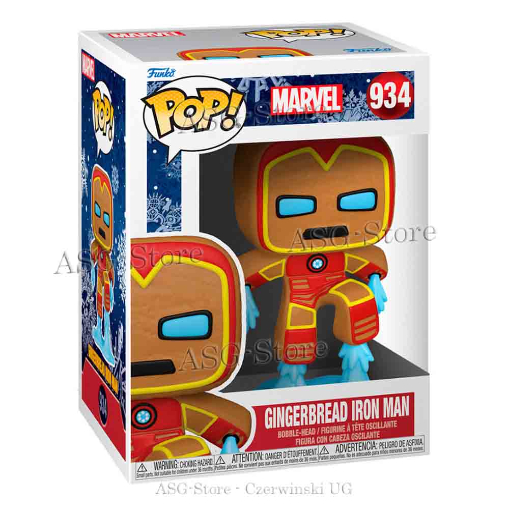 Iron Man - Marvel Gingerbread - Funko Pop Holiday 934