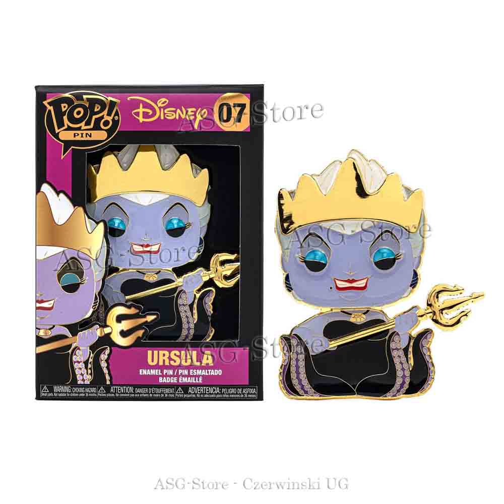 Ursula - Arielle, die Meerjungfrau - Funko Pop Pin Disney 07