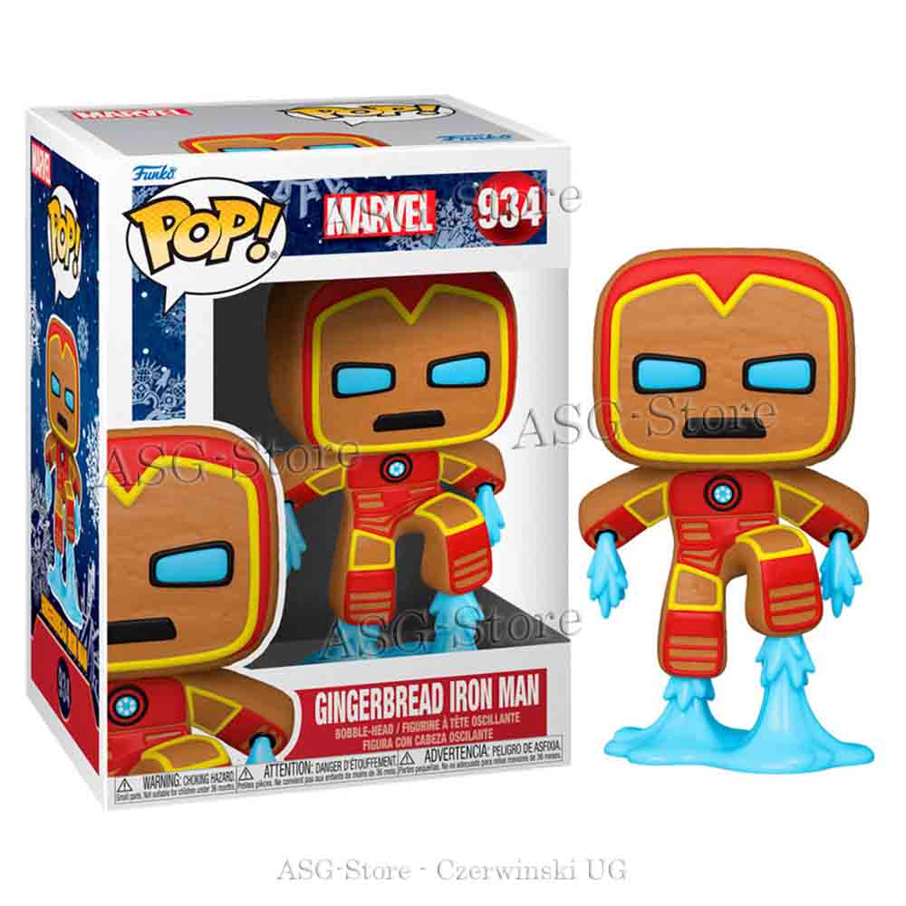 Iron Man - Marvel Gingerbread - Funko Pop Holiday 934