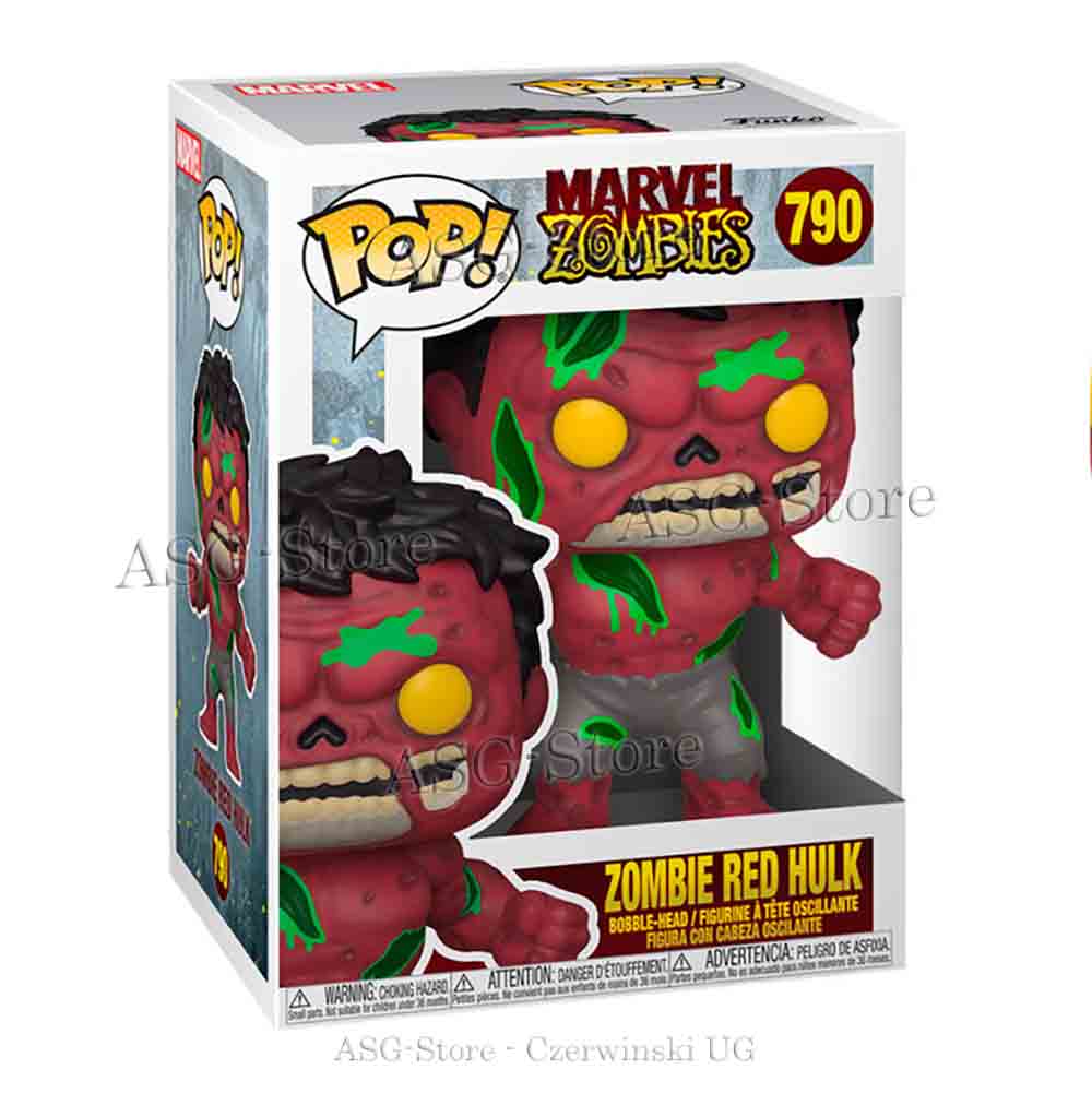 Funko Pop Marvel 790 Zombie Red Hulk