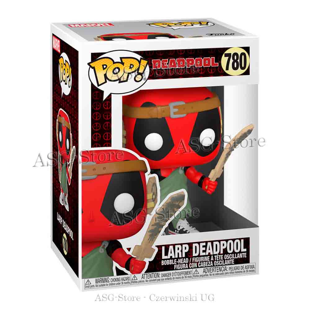 Funko Pop Marvel 780 Deadpool 30th Larp Deadpool