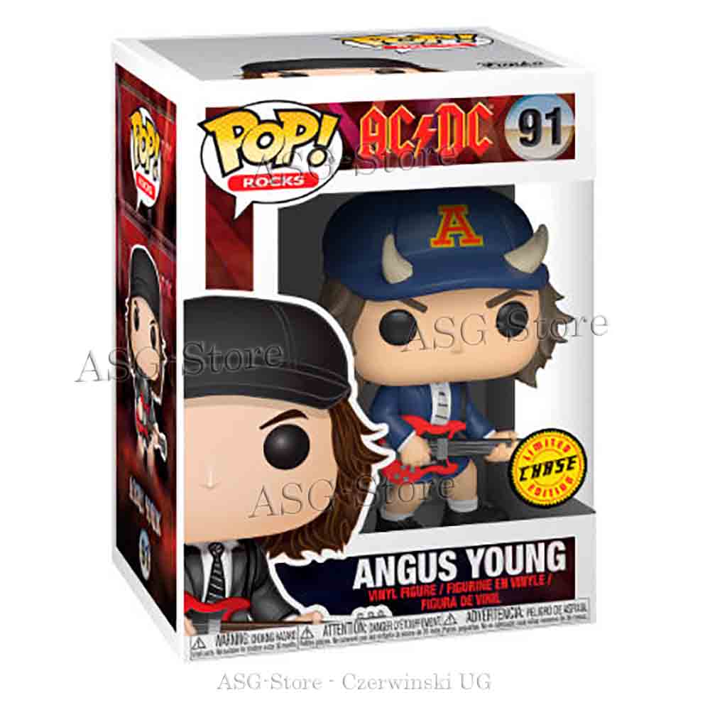Angus Young | ACDC | Funko Pop Rocks 91  Chase
