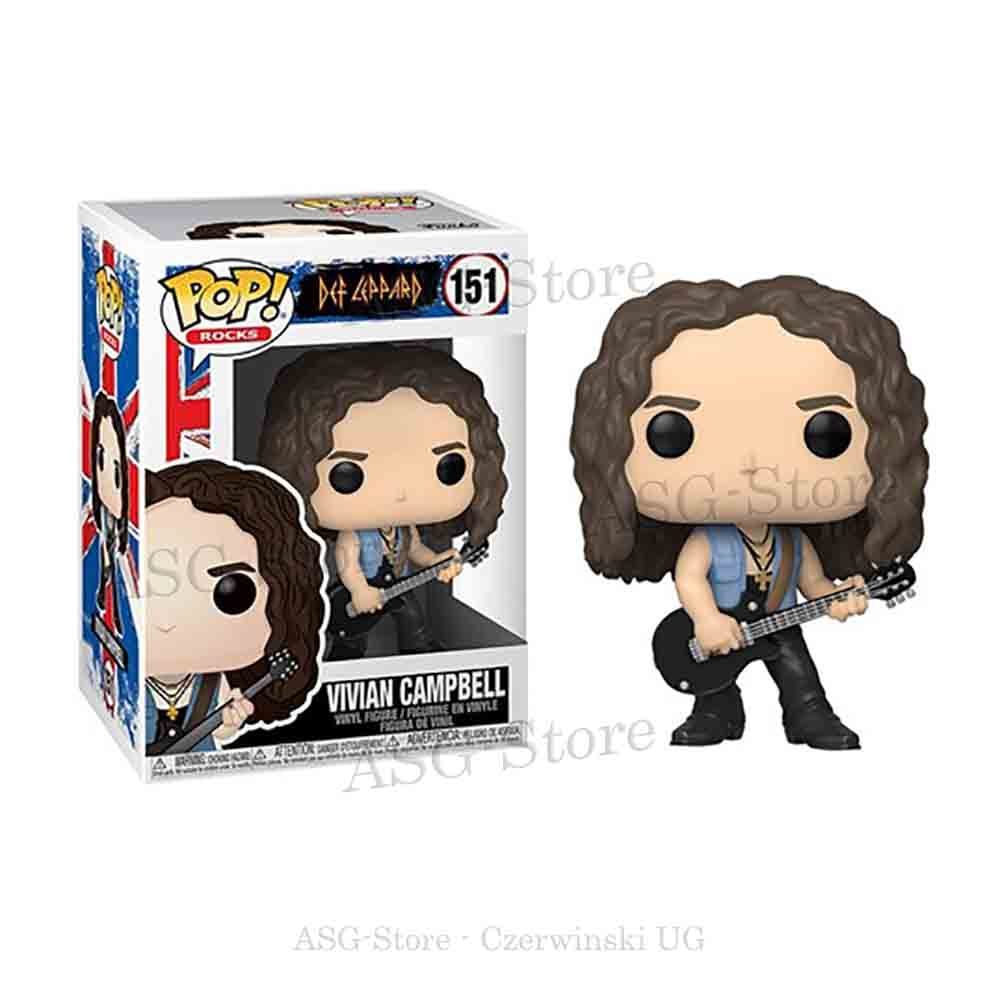 Funko Pop Rocks 151 Def Leppard Vivian Campbell