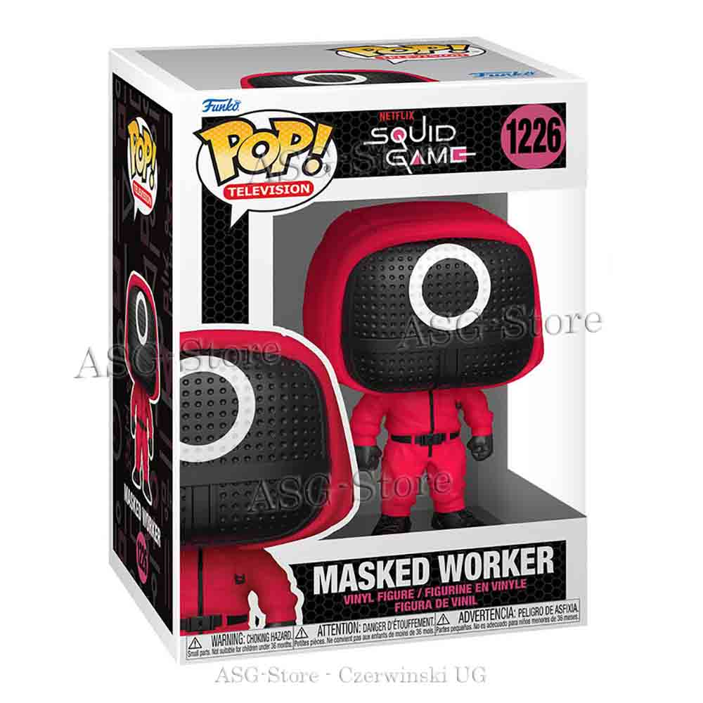 Masked Worker - Squid Game - Funko Pop Television 1226 Masked Worker - Squid Game - Funko Pop Television 1226