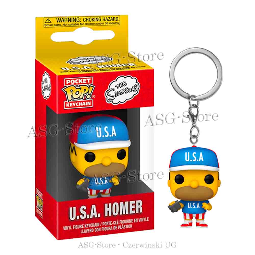 Funko Pocket Pop Keychain die Simpsons U.S.A. Homer