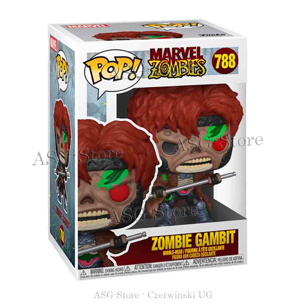 Funko Pop Marvel 788 Zombie Gambit Funko Pop Marvel 788 Zombie Gambit