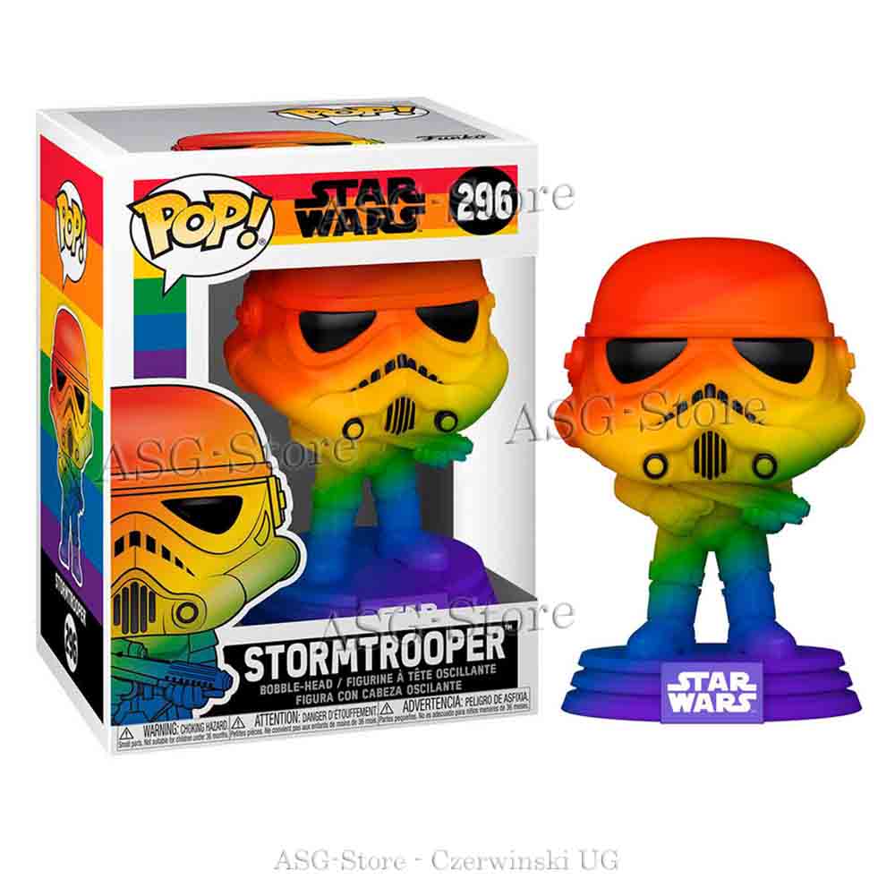 Funko Pop Star Wars 296 Rainbow Storm Trooper