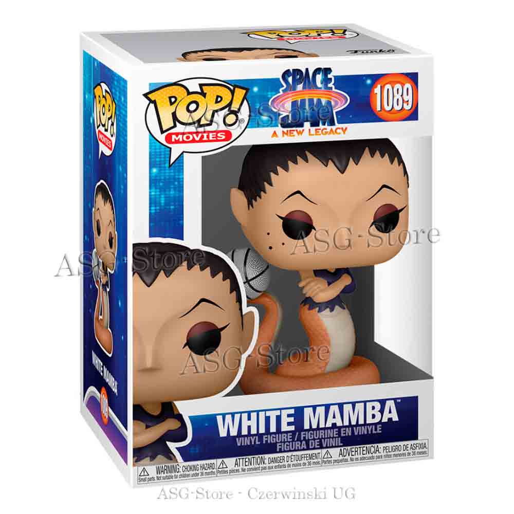 Funko Pop Movies 1089 Space Jam 2 White Mamba