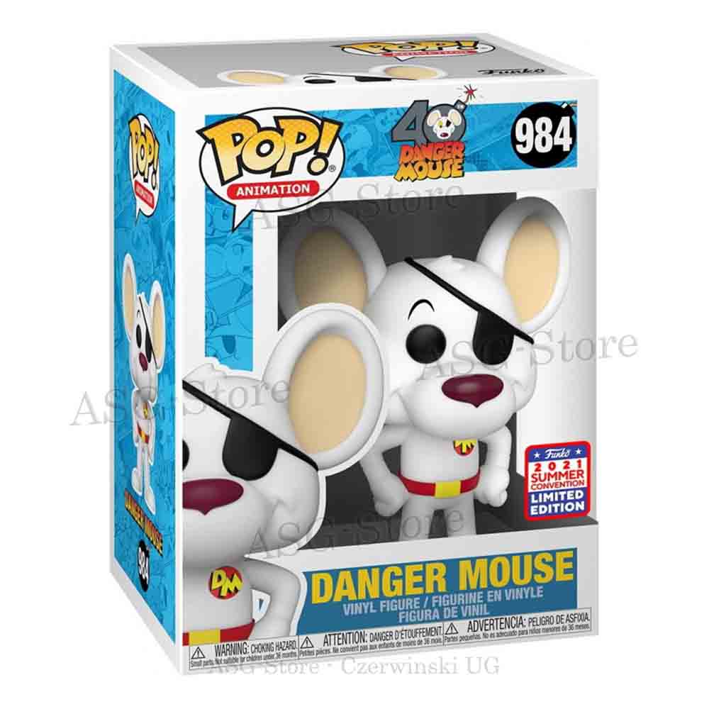 Danger Mouse | 40 Danger Mouse | Funko Pop Animation 984 | Limited Edition Exclusive