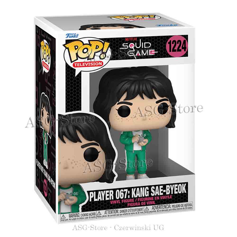 Player 067: Kang Sae-Byeok - Squid Game - Funko Pop Television 1224 Player 067: Kang Sae-Byeok - Squid Game - Funko Pop Television 1224