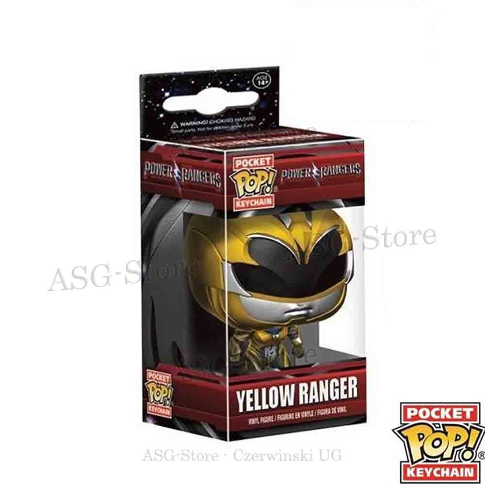 Yellow Ranger - Power Rangers - Funko Pocket Pop Keychain