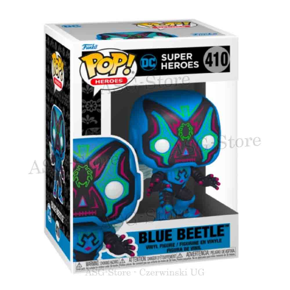 Blue Beetle - Dia De Los - Funko Pop Heroes 410 Blue Beetle - Dia De Los - Funko Pop Heroes 410