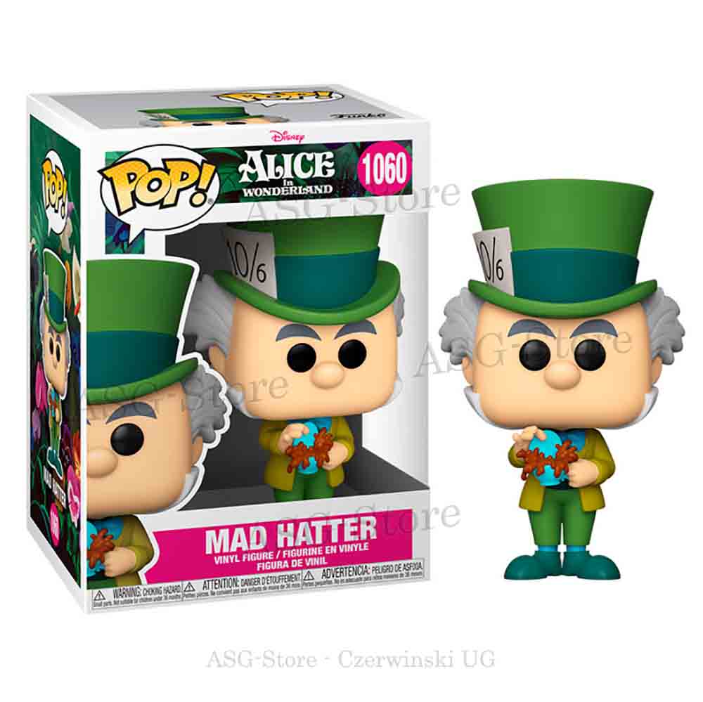 Mad Hatter - Alice im Wunderland 70th - Funko Pop Disney 1060