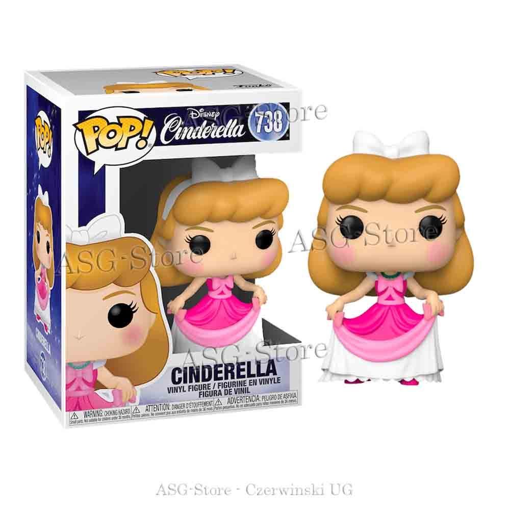 Cinderella in Pink Dress - Cinderella - Funko Pop Disney 738