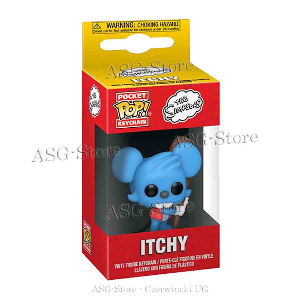 Funko Pocket Pop Keychain Die Simpsons Itchy