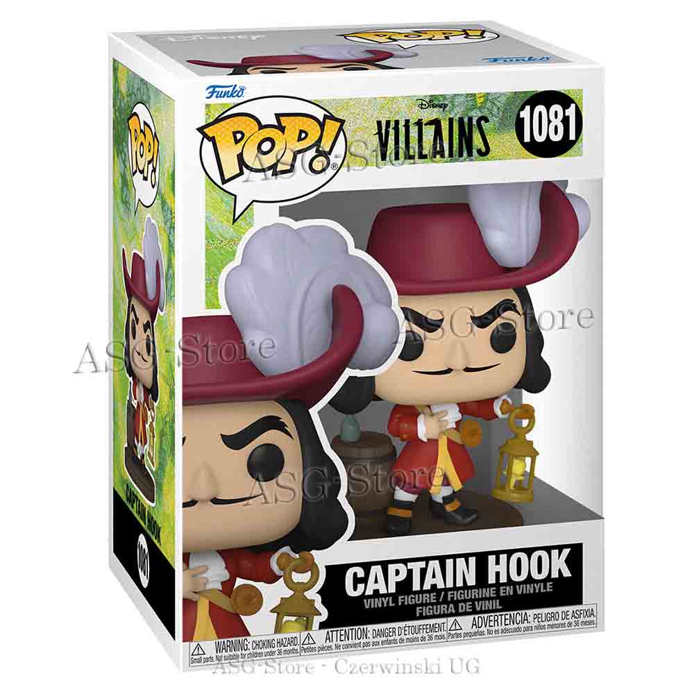 Captain Hook - Villains - Funko Pop Disney 1081