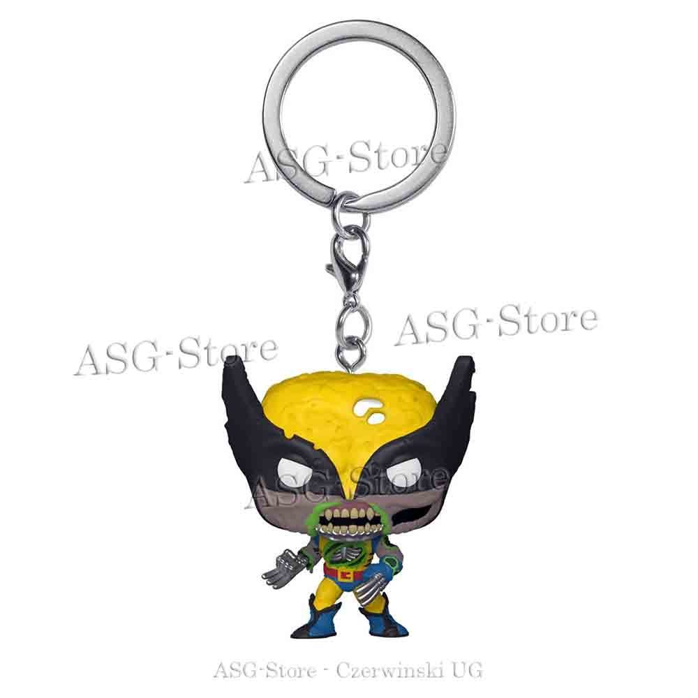 Funko Pocket Pop Keychain Marvel Zombie Wolverine