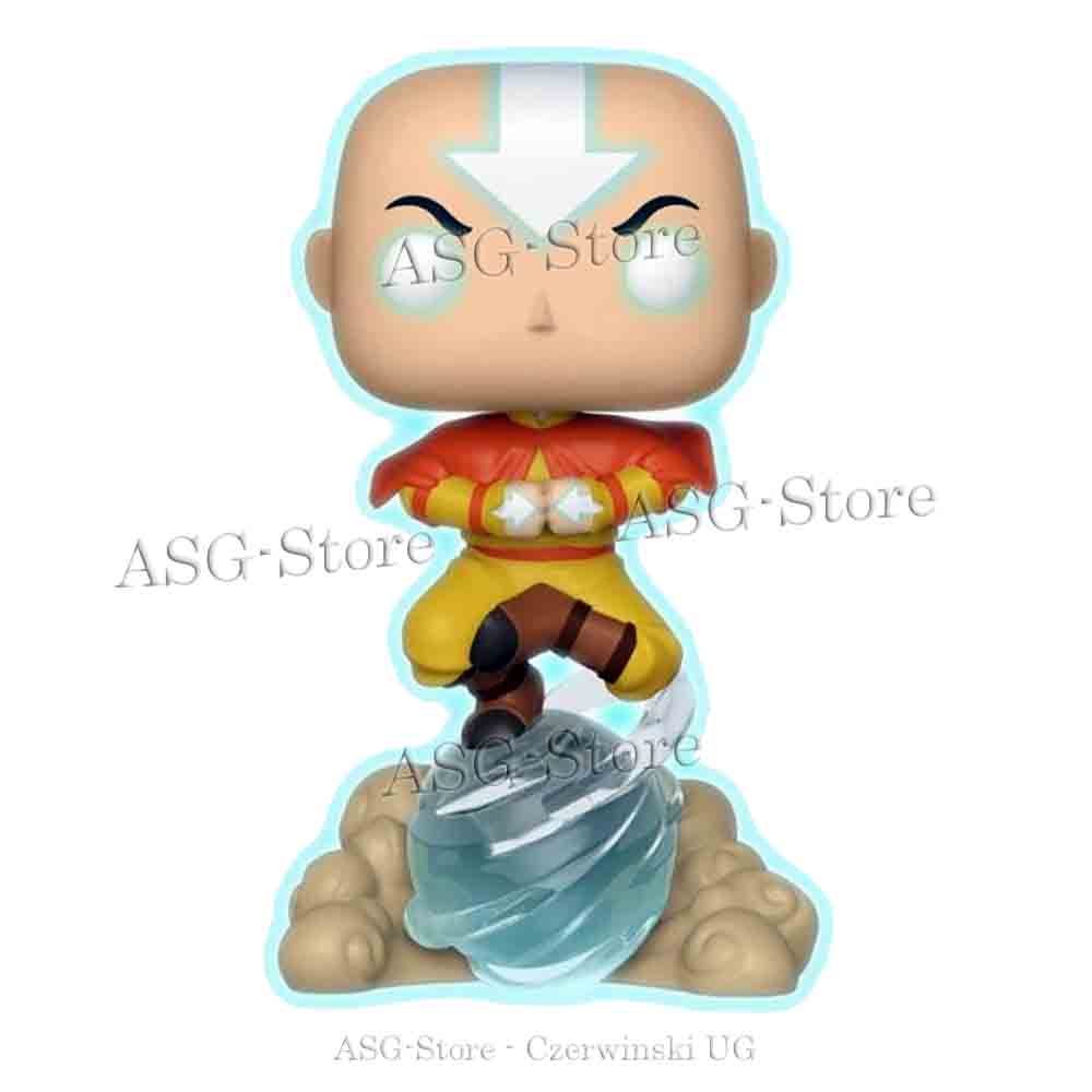 Funko Pop Aang on Airscooter Limited Glow Chase Edition