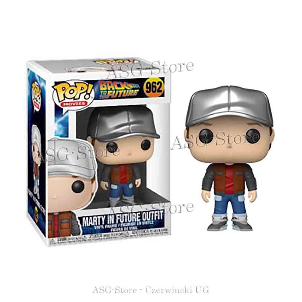 Funko Pop Movie 962 Back to the Future Marty in Future Outfit