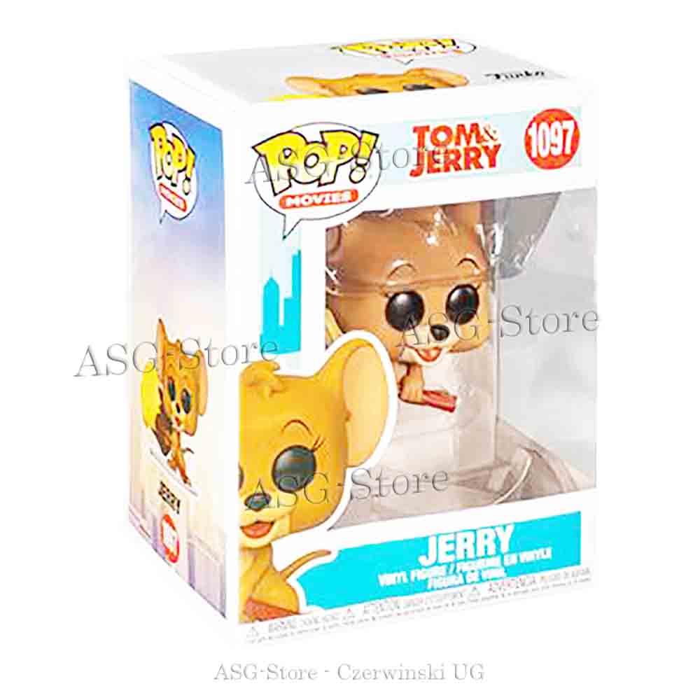 Funko Pop Movies 1097 Tom & Jerry - Jerry mit Holzhammer