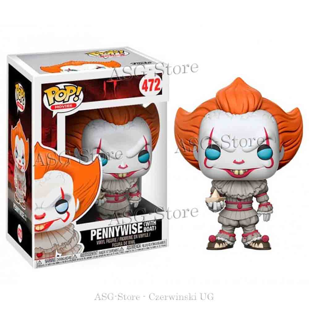 Pennywise with Boat - IT - Funko Pop Movie 472