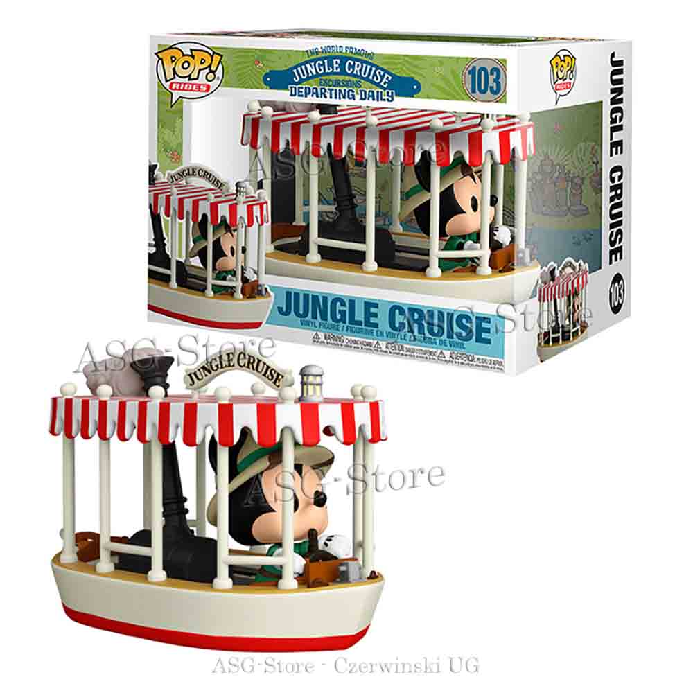 Funko Pop Rides 103 Walt Disney Mickey Mouse Jungle Cruise