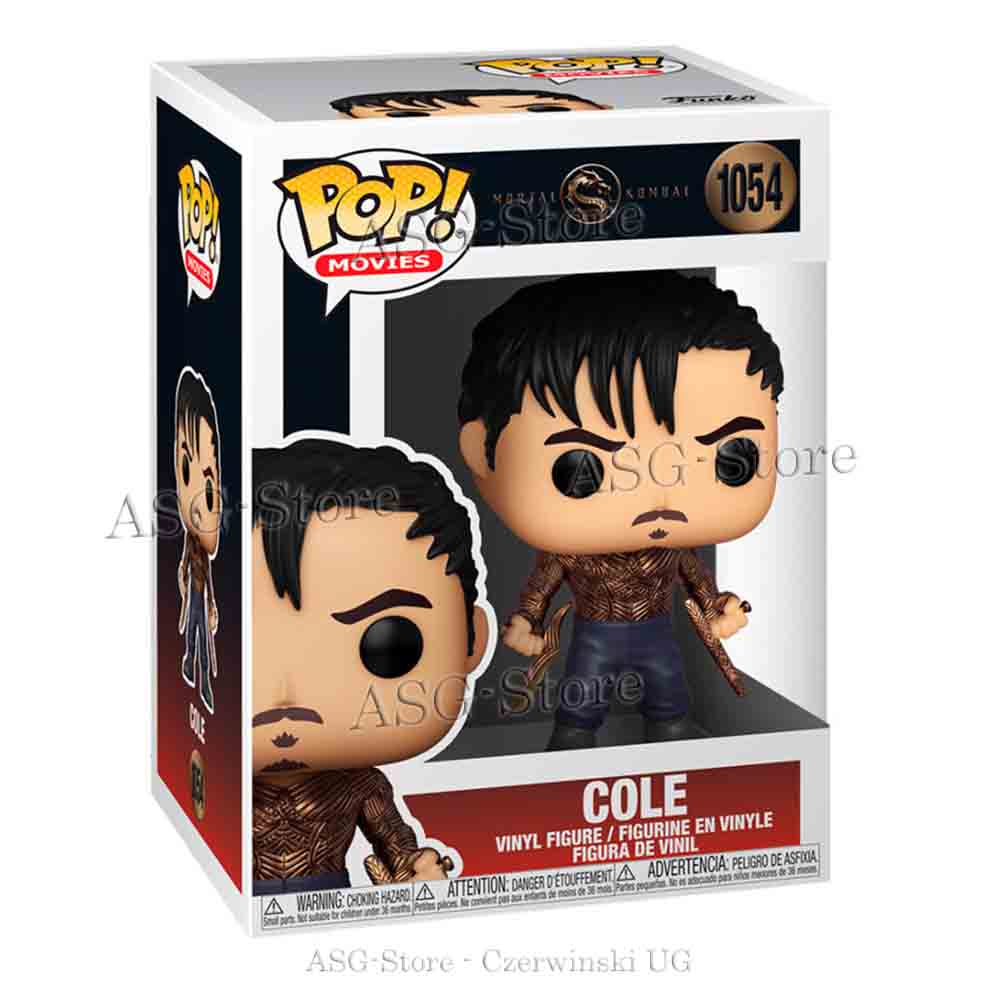 Funko Pop Movies 1054 Mortal Kombat Cole Young