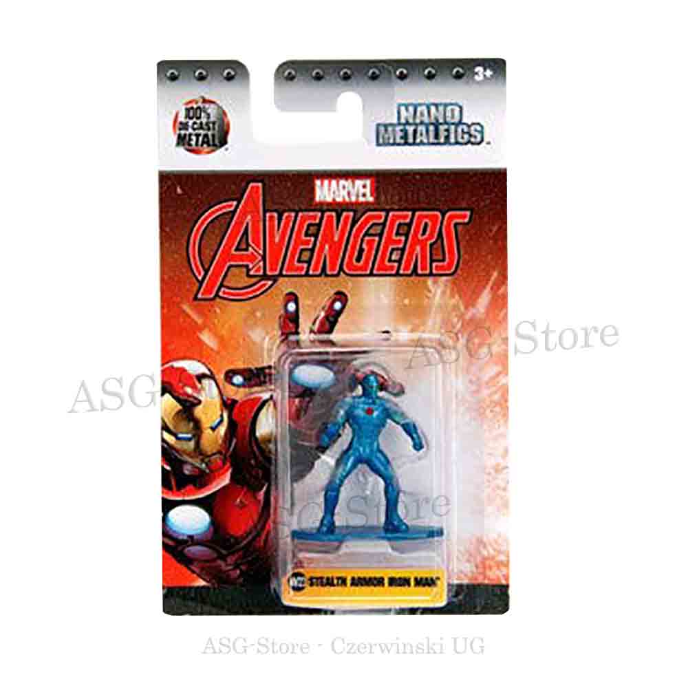 Marvel Avengers Nano Metal Figuren MV23 Stealth Armor Iron Man