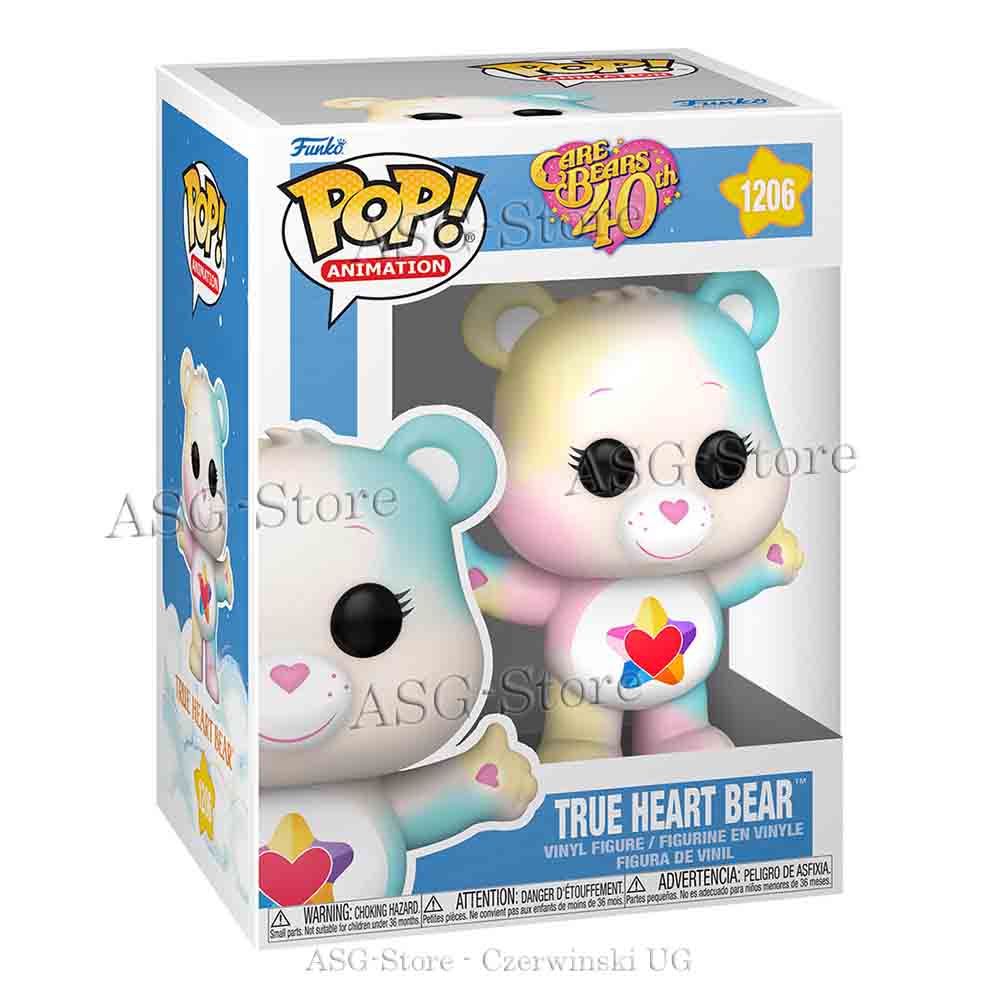 True Heart Bear | Care Bears 40th | Funko Pop Animation 1206