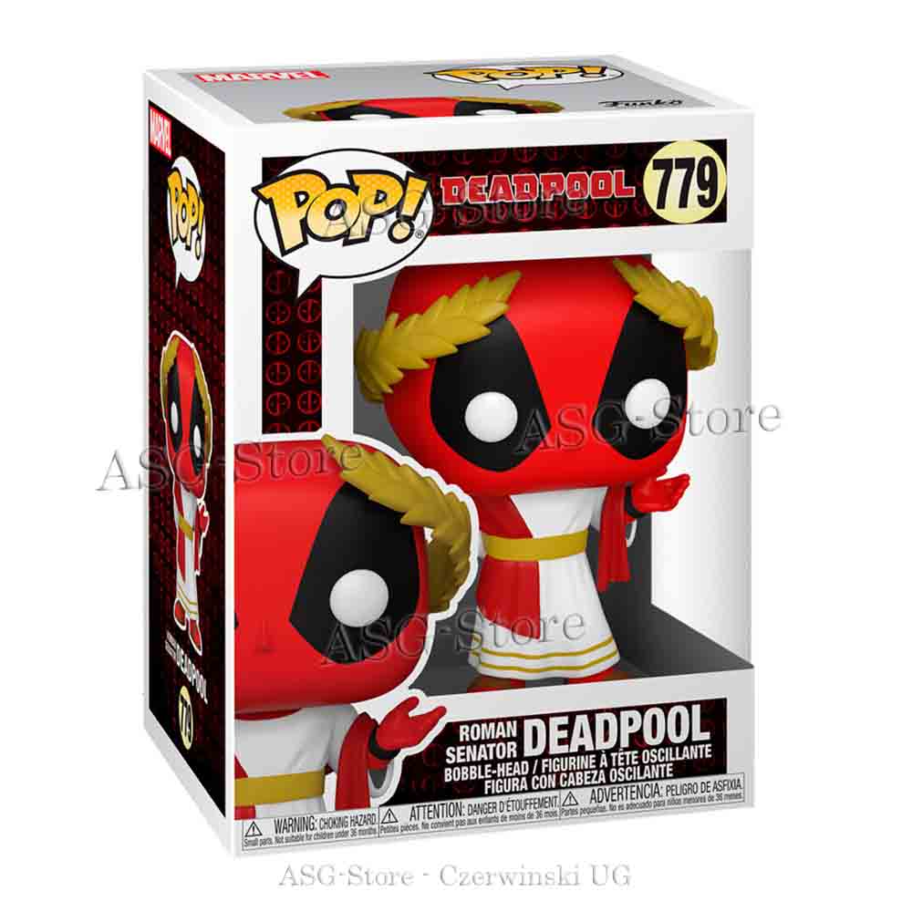 Funko Pop Marvel 779 Deadpool 30th Roman Senator Deadpool