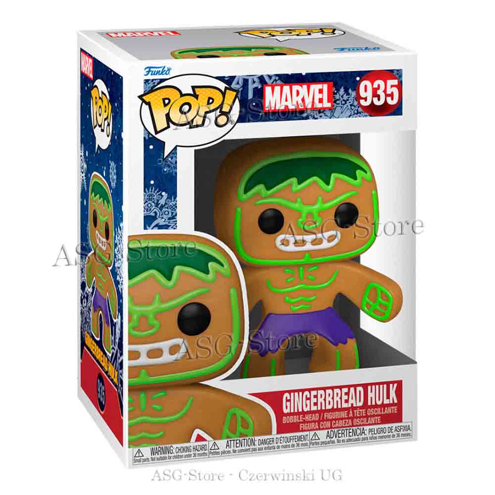 Hulk - Marvel Gingerbread - Funko Pop Holiday 935