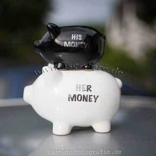 His / Her MONEY - Sparschwein