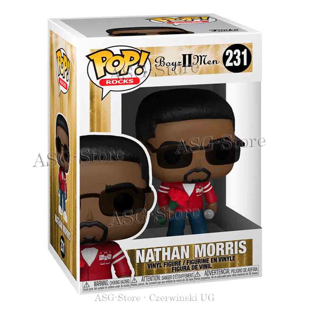 Nathan Morris - Boyz II Men - Funko Pop Rocks 231 Nathan Morris - Boyz II Men - Funko Pop Rocks 231