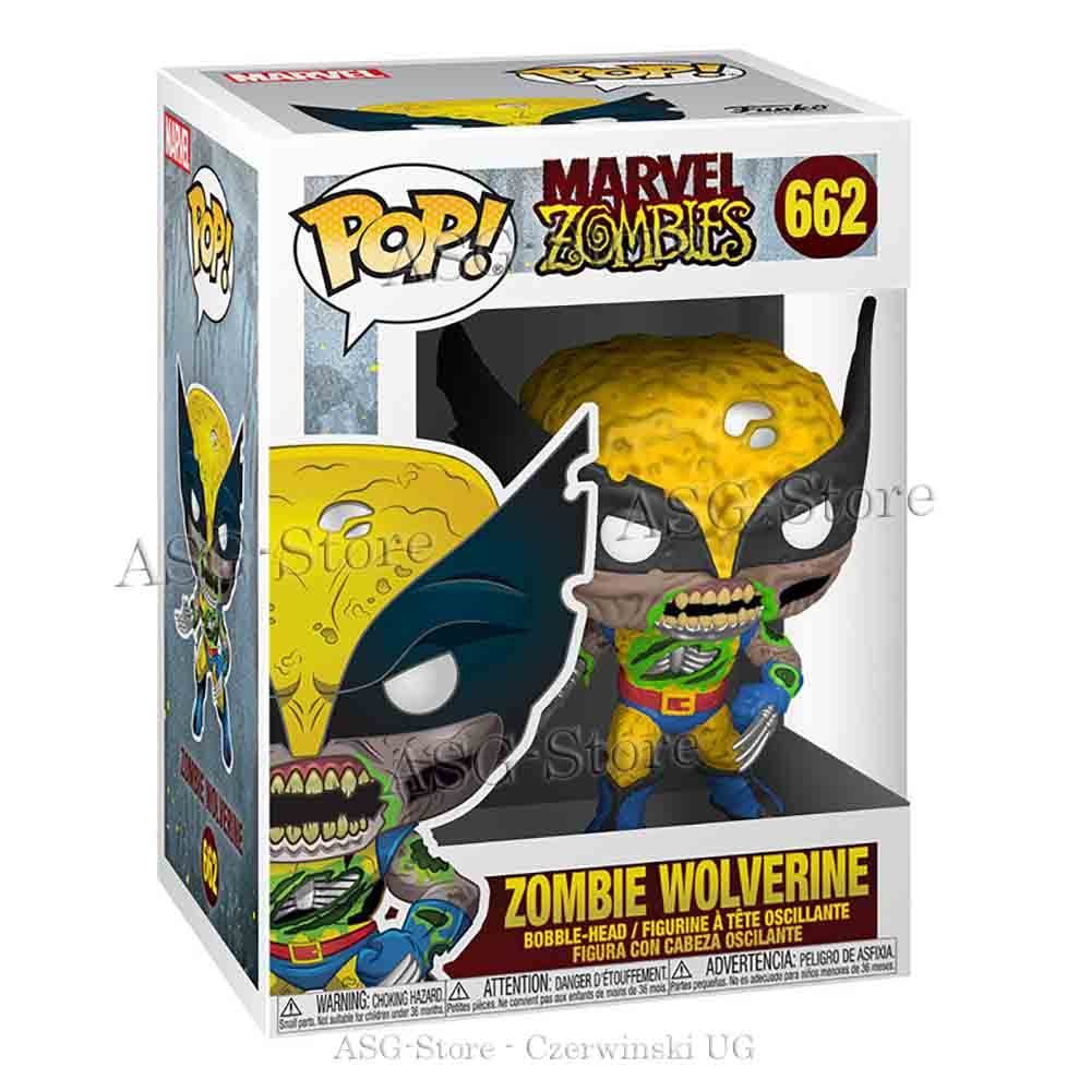 Funko Pop Marvel 662 Zombies Zombie Wolverine