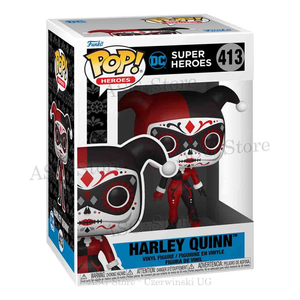 Funko Pop Heroes 413 Dia De Los Harley Quinn Funko Pop Heroes 413 Dia De Los Harley Quinn