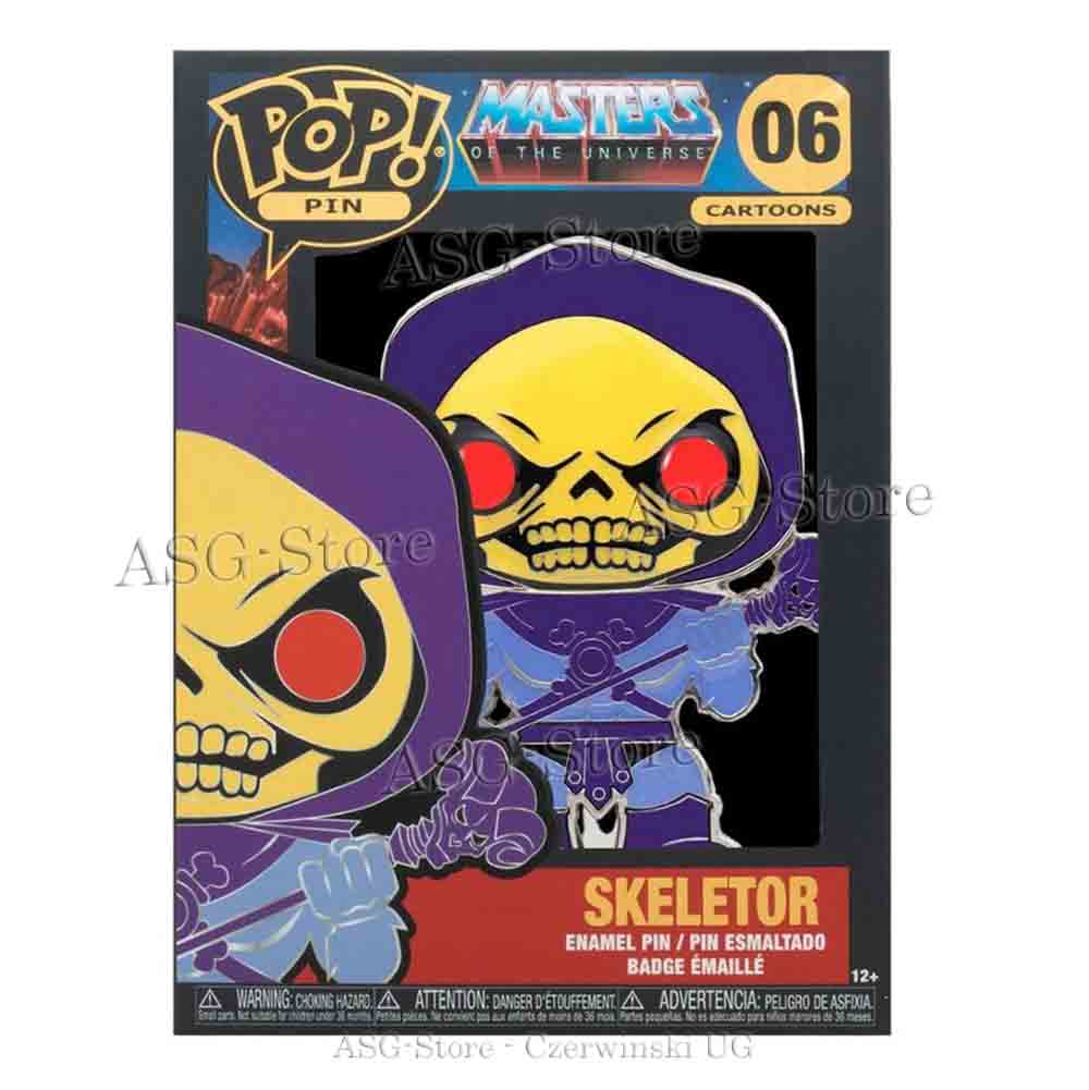 Skeletor - Masters of the Universe - Funko Pop Pin Cartoons 06