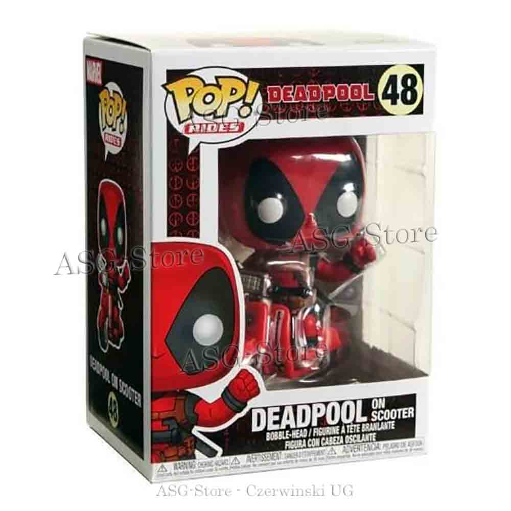 Funko Pop Marvel 48 Deadpool on Scooter Funko Pop Marvel 48 Deadpool on Scooter