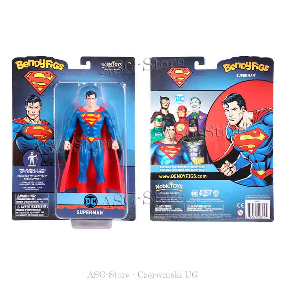 DC Comics - Superman als Bendyfigs Biegefigur 