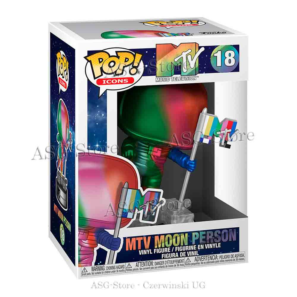 MTV Moon Person Rainbow - Funko Pop - Icons 18