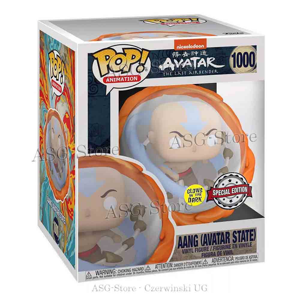 Funko Pop Animation 1000 Avatar Aang (Avatar State) (Special Edition/ GITD)