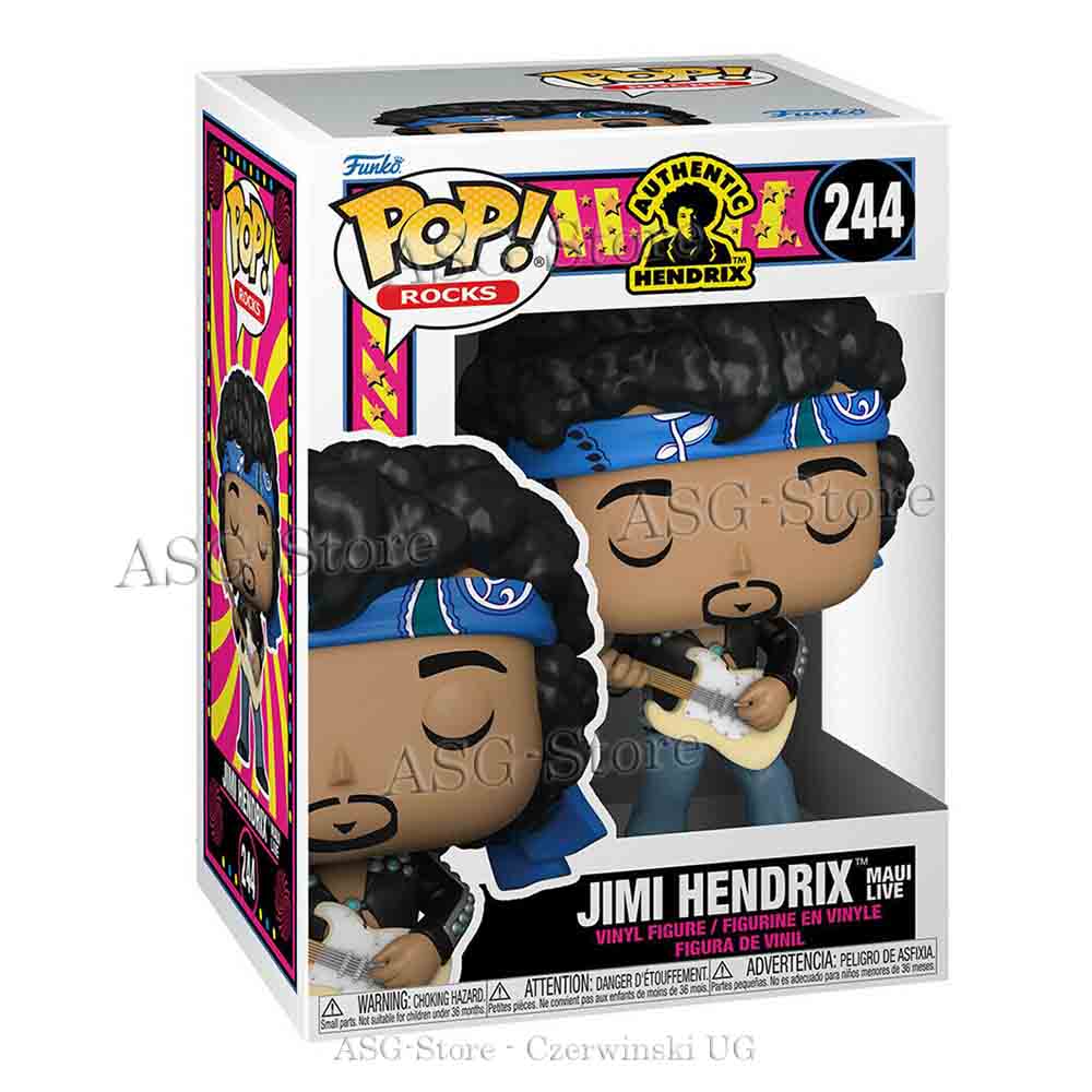 Jimi Hendrix | Maui Live | Funko Pop Rocks 244 Jimi Hendrix | Maui Live | Funko Pop Rocks 244